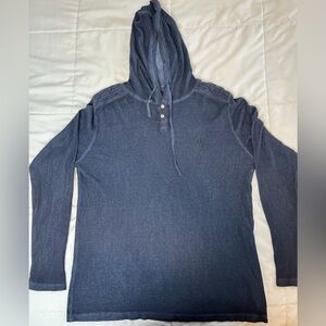 Volcom Men's Blue Hooded Sweater